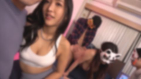 【ヤバ潜入】プライベートハプバー☆おちんちんがいっぱいで**みたいにセックスしました。