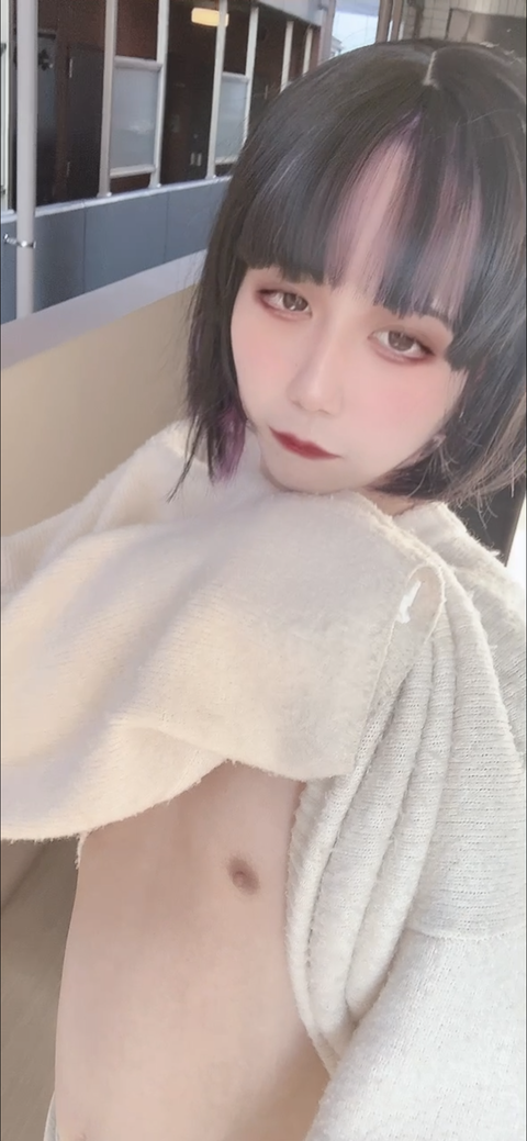 【真昼間の全裸徘徊】コンカフェ勤務のイマドキ**◯生を呼び出し露出調教に見せ付け公開フェラ。