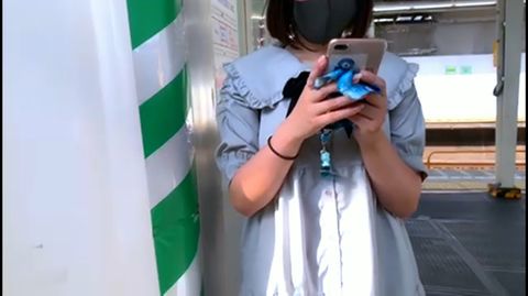 ワンピース**　逆さ撮り**
