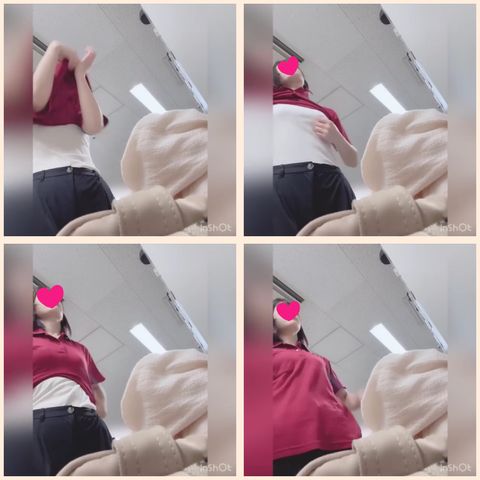 【本物／バイト更衣室】アルバイトの*が制服に着替えるところ（mp4）