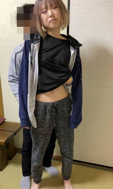 【完全素人&顔出し】元モデルのスレンダーで可愛い在籍嬢をイカセまくって着衣ハメ撮り中出し