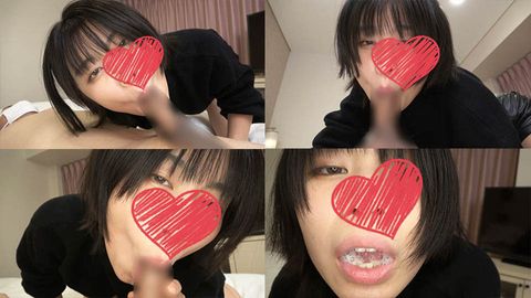 【ごっくん5連発】黒髪ショートの童顔*は生粋の口マンコ肉便器♡尽くし型のギャップ萌飲精フェラNo.19【高画質4K】