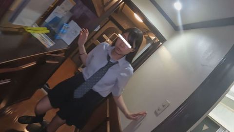 【モロマンノーパン**学校行事逆さ】学祭準備中の様*を粘着撮り