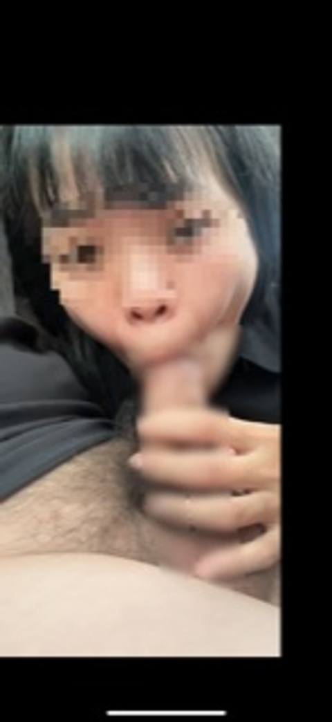 【寝取られ素人妻】アヘ顔で白目剥きながら不倫車中フェラ   ヨダレ手コキ　口内射精　飲精　ごっくん　イマラチオ
