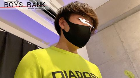デカちんサッカー男*が悶絶イキ!!初の男フェラ、アナル開発なのに感じまくる姿がエロ過ぎる!!