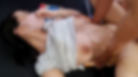 【個人】元グラビア巨乳妻 嫌といわれたけどゴムを外して中出し