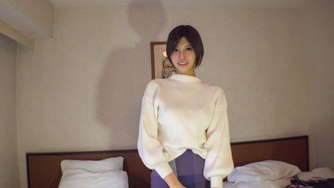 【４K動画】素人ガチナンパ！新おへそ見せてください！東京〇ールズコレクション級高身長敏感Fカップモデル体型の美人OL！美しいアーモンド型おへそ♪【アナル見せて！】
