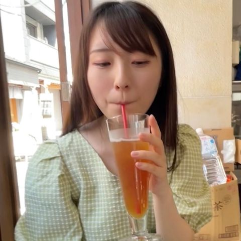 ②未来ちゃんとランチをしてからのフェラ１０分我慢選手権！フェラでの射精を１０分我慢できたら中出しエッチです！