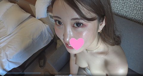 オリジナル個人撮影♥『私、おまん〇きれいなんです・・・。』と自画自賛する美巨乳美女、乳首にファーストタッチで
