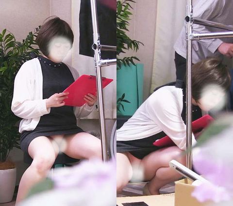 バレちゃった！にこやか清楚なおねえさま　カメラに向かって大胆アプローチ　通常カメラ版