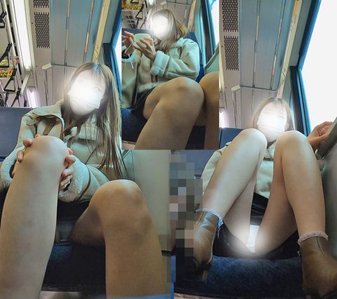 撮影バレ！変態お*さんの前にひざまずいたら眼前パンティ　「まだドーテーなんだｗｗ」　レビュー記入で特典4K動画プレゼント！