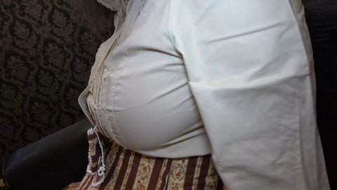#93【妊娠確認済み】家賃を稼ぐため危険日中出しに再・再挑戦！→順調に生理遅れて大あせり中！妊娠でひなちゃんのIカップ巨乳はもっと大きくなるのか！？【複数特典あり】