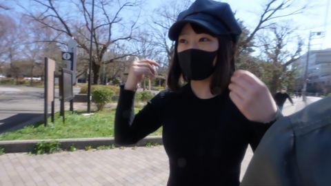 F-cup, 20-year-old college student, inter-high school sports girl experience seeding, personal shoot
