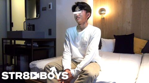 あの人気カコカワピュア**SYUTO19歳が遂に激エロ豹変!!Dキスしながら目がとろん...アナル弄りにギン勃ち!!