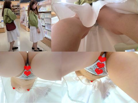 View of the super rugged hair! No bra transparent bread superb view ♡/The strongest class of the strongest class! [Amateur Japanese/Upside down panchira]