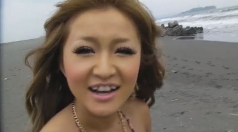 最強!!黒GAL露出レズFuck！泉麻那 武藤クレア【前半】