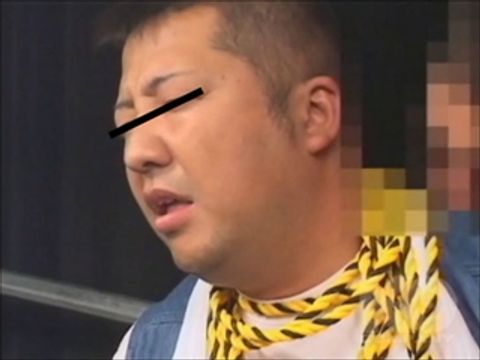 【TYSON】 ガチデブガテンがマスクマンにガン掘りされて悶えまくる!!