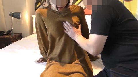 【個人撮影】妊娠の為に他人棒の精液でもいいと思ってる若妻　計画的に中出しを*宮の奥で受け止める
