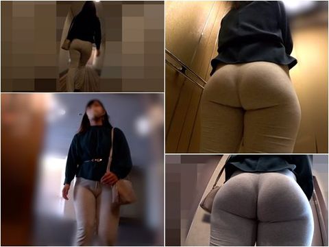 【続編】【M字開脚de中指バイブ】【デカ尻探訪】画面いっぱいに広がる破壊*満点の肉厚ボンバー！