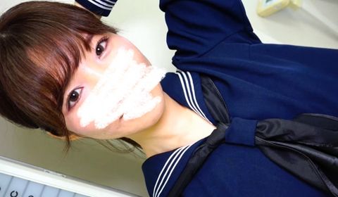 制服撮影会の裏オプやったら、艶っぽいオンナのおま○こまで撮れちゃいました！②