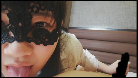【人気メンエスランカー嬢 青山のん】中〇し本番が出来ると評判の風俗店に潜入!! ローション手コキ 睾丸マッサージ 乳首責め オプ 3回目