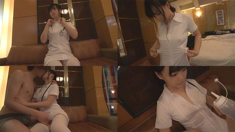 【渋谷しろうと⑤】個撮・隠れ巨乳＆剛毛まんこな看護**19歳 バイトさぼって交尾三昧