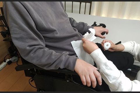 障害者の妻による日常の性欲処理