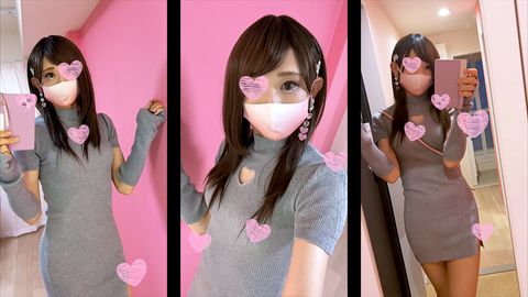 【個人撮影】スケベな身体をぴったり密着！卑猥なタイトワンピースの女装にムラムラが抑えきれずに❤️[AG-22]【女装】