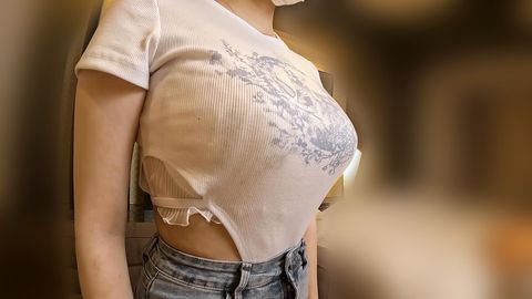 アンダー65のIカップ！クビレと爆乳を両立したハイレベルな専門**のデカ乳を徹底的弄り舐めした後にパイズリさせて大量発射 ※特典有り