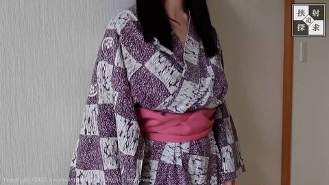 ほろ酔いの爆乳浴衣Icupちゃんにじっくり愛撫＆パイズリ大量挟射してみた件ｗ