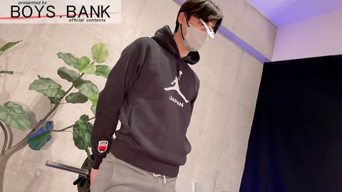 超人気バスケ男*☆シュン君がプリケツアナルを舐められ勃起とガマン汁が止まらない〜♪