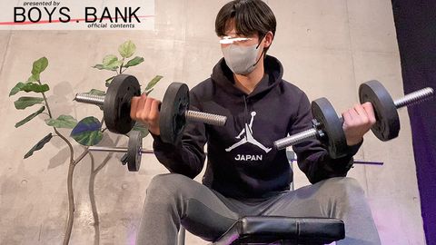 超人気バスケ男*☆シュン君がプリケツアナルを舐められ勃起とガマン汁が止まらない〜♪