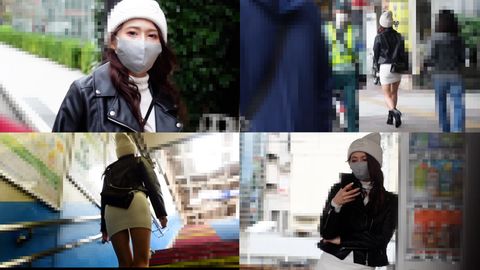 【電車*** #043】《怒鳴る強めギャルは大量潮吹き女》パン線クッキリのミニスカギャル！手マンで潮吹き！クンニで潮吹き！玩具で潮吹き！
