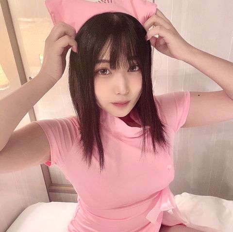【無修正】**看護学・ナース服で生ハメ撮り中出し!　19歳：看護**②