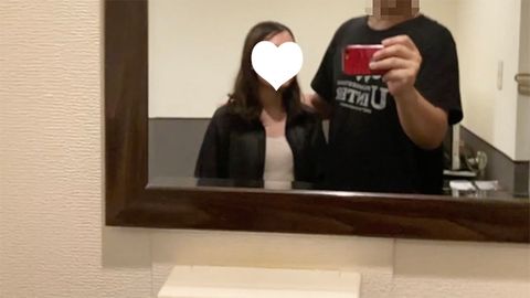るり18歳_1・生・顔射。初Ｐ活の黒髪細すぎ体型を壊すほどに突きまくる！　顔射から白いのぺろぺろします！（008）
