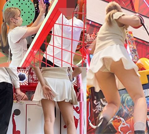 痴女ポリスに撮影バレ！プリクラ連行された件【パンチラ】