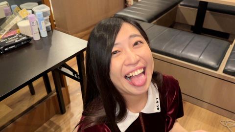 【再販】【即フェラ】国民的アイドル風美女のじっくりねっとり即フェラごっくん　
