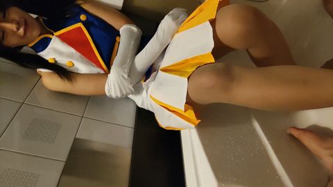 マーチングバンド　ユーフォニアムみくちゃんのストッキング足裏舐めまくり＆足コキVOL２最終章
