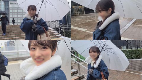 【清純・中出し】149㎝ 小柄で可愛い「おちんぽ**」セフレ えり23歳 腰ふり止まらず小さなまんこに連続射精