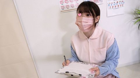 剛毛歯科助手パンチラ/治療中に透けパンティを撮影/衛生士【ナース服】