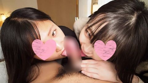 【無修正】【3P乱交】「普通の友達関係だったのに！」チンコに執着するジョシ大生二人と初めての3P♡友達がイク姿を見ながら自分も恥ずかしい姿で昇天！！※高画質レビュー特典あり
