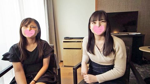 【無修正】【3P乱交】「普通の友達関係だったのに！」チンコに執着するジョシ大生二人と初めての3P♡友達がイク姿を見ながら自分も恥ずかしい姿で昇天！！※高画質レビュー特典あり