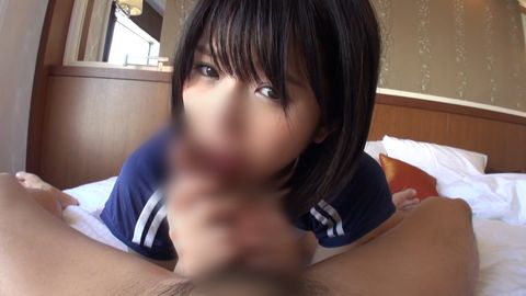 【素人】小顔・Fカップ巨乳の清純系**”なおちゃん” 可愛い顔してのおねだりフェラで、チンポを唾液まみれにされました//