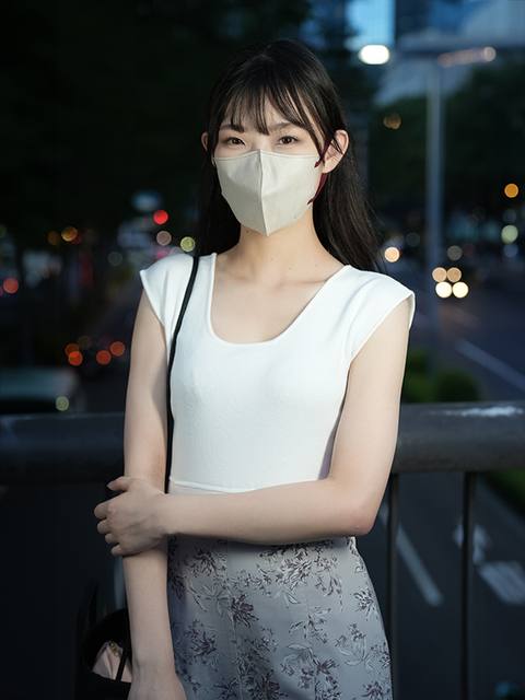 ★上玉ハメ撮り★透明感がハンパない「超」清楚系・色白スレンダーな同僚と中出しおせっせしました★ゆず・23歳★