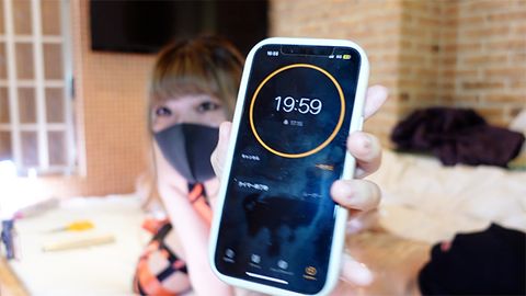 【20分寸止め手コキ】コスプレガールが言葉責めTENGAでノンストップ手コキ！寸止め地獄#34【寸止め18回】