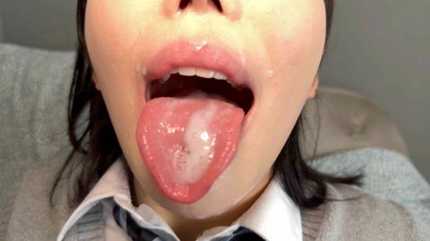 【5発連続】5日以上溜めた精*を5連発ごっくん ごっくんオフ会#33