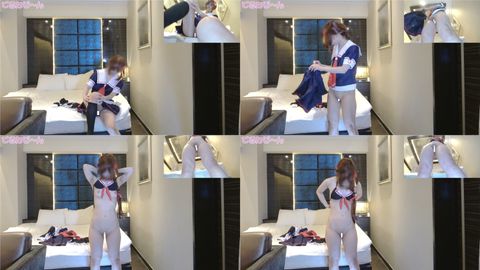 スレンダー美人なアパレル系陰キャダウナーレイヤーＹさん。艦○れ白露型水着時雨ちゃんで…おま○ことろとろエッチ編