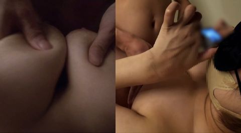 Kカップけいちゃんのダブルアングルパイズリ７発！肩越しアングルパイズリは必見です