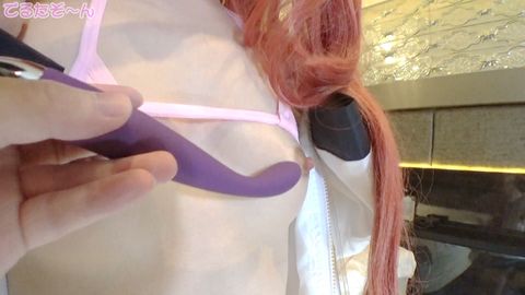 **大生ビラビラ大きめちっぱい□りレイヤーさんがブル○カ ユズちゃん染みパンマイクロビキニで中出し編２