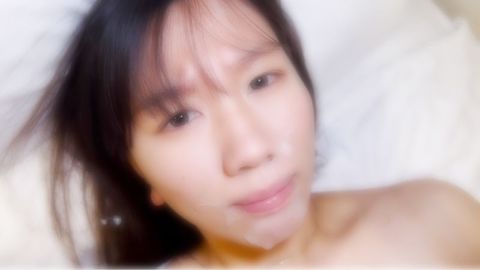 最初で最後！【大量顔射】彼氏にフラれて傷心中のド淫乱ちゃんに慰めの大量顔射。※特典あり！